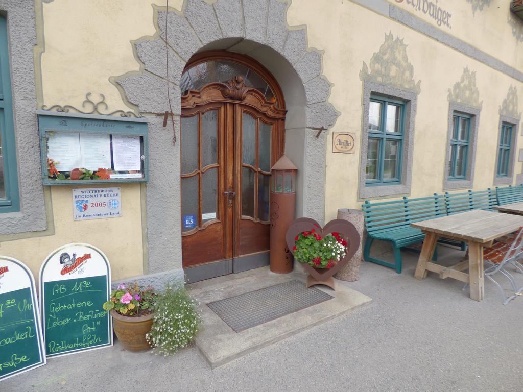 Gasthof Falkenstein - Metzgerei Schwaiger - Flintsbach am Inn Extérieur photo